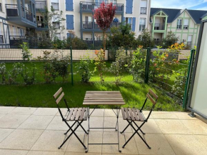 Appartement 2 pièces neuf avec sont jardin privé